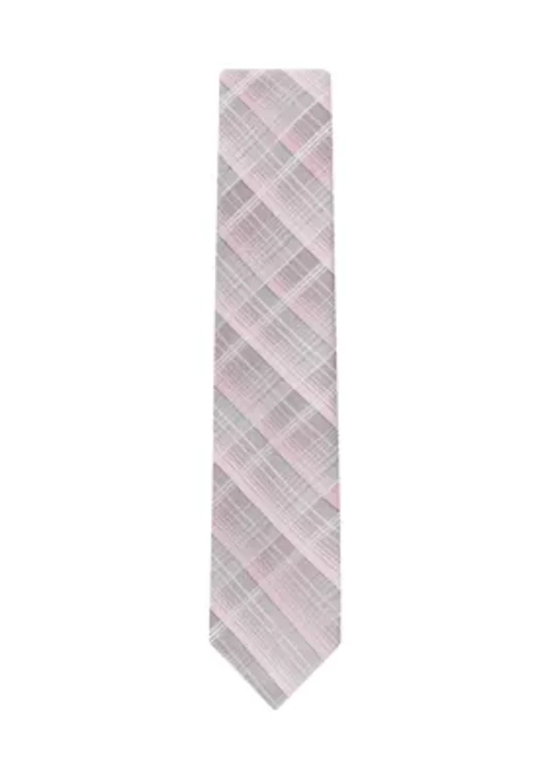 Ombre Plaid Tie