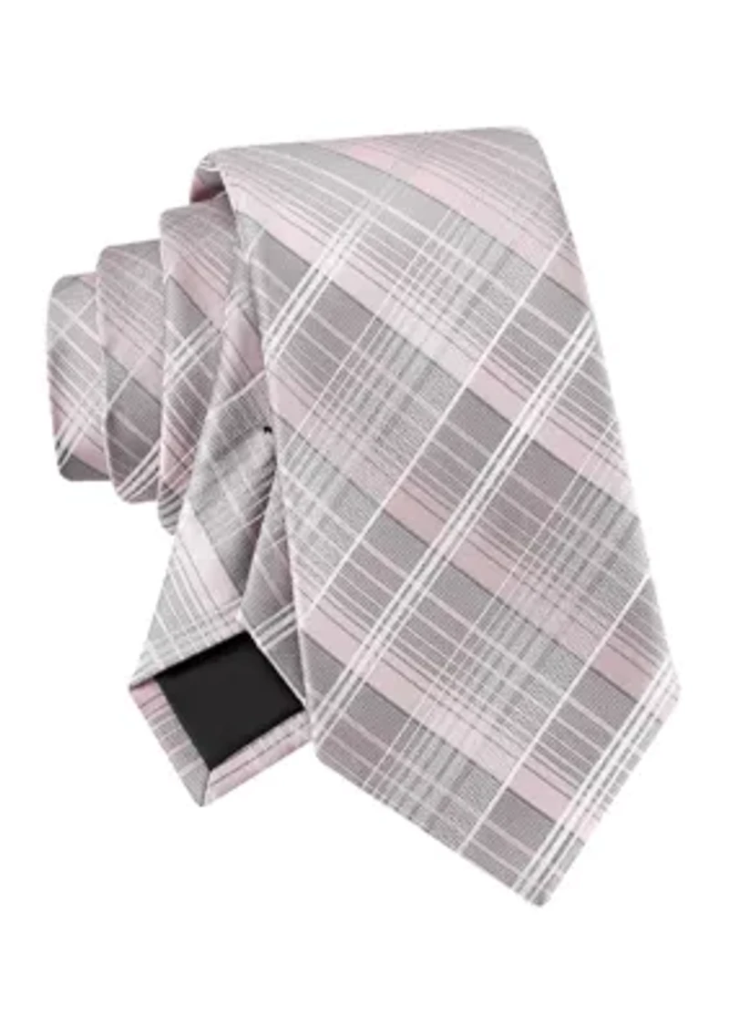 Ombre Plaid Tie