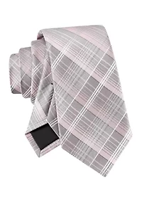 Ombre Plaid Tie