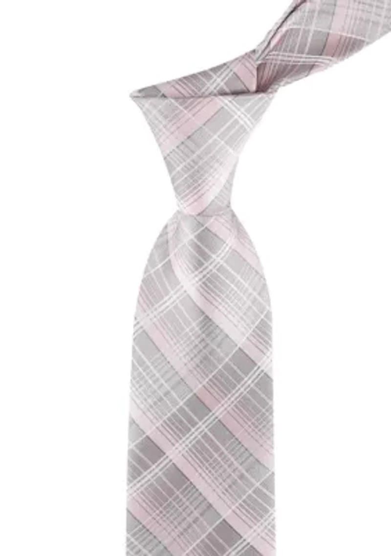 Ombre Plaid Tie