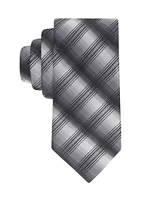 Shaded Plaid Necktie