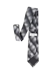 Shaded Plaid Necktie