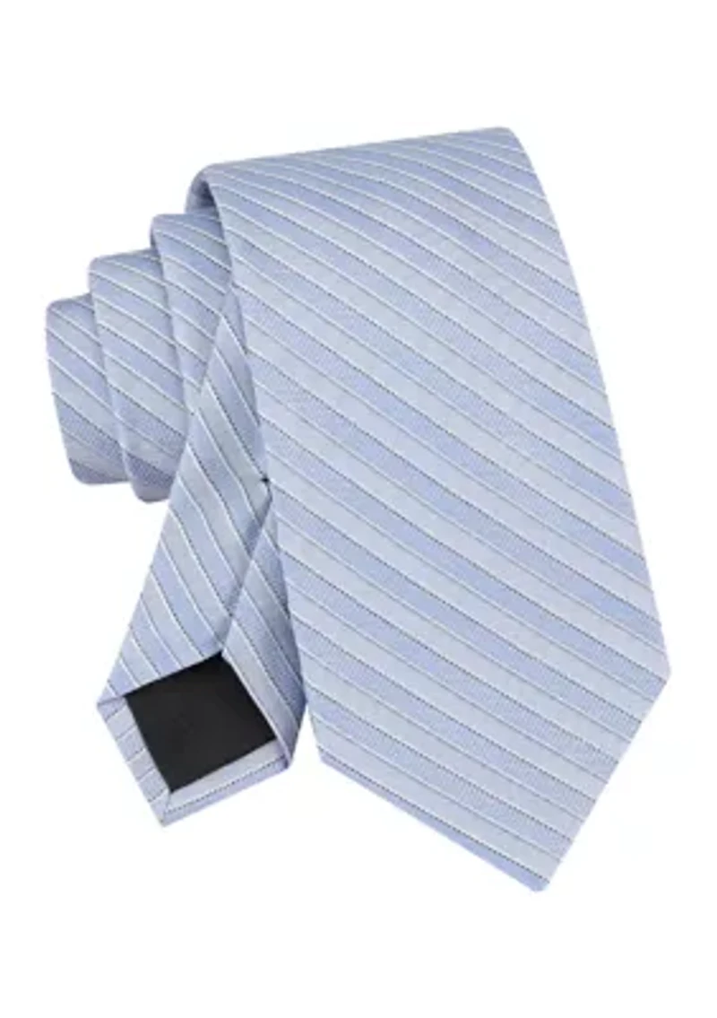 Manzon Stripe Pattern Tie