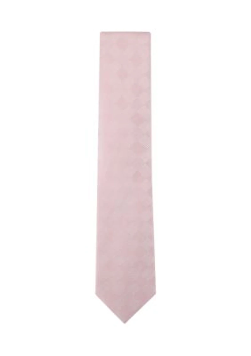 Lousie Grid Pattern Tie