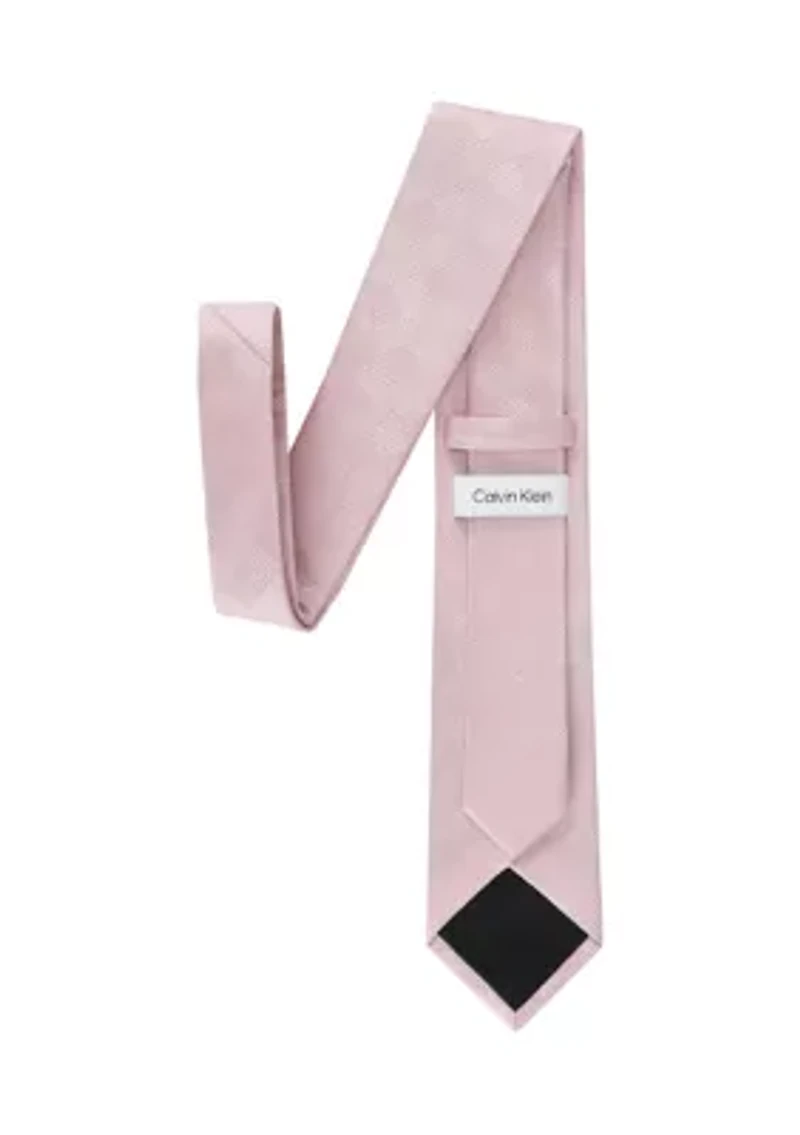 Lousie Grid Pattern Tie