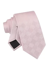 Lousie Grid Pattern Tie