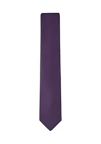 Men's Extra Long Spun Solid Tie