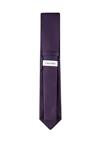 Men's Extra Long Spun Solid Tie