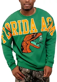NCAA Florida A&M Rattlers Graphic Crew Sweatshirt
