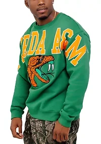 NCAA Florida A&M Rattlers Graphic Crew Sweatshirt