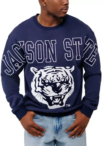 NCAA Jackson State Tigers Graphic Crew Sweatshirt