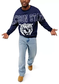 NCAA Jackson State Tigers Graphic Crew Sweatshirt