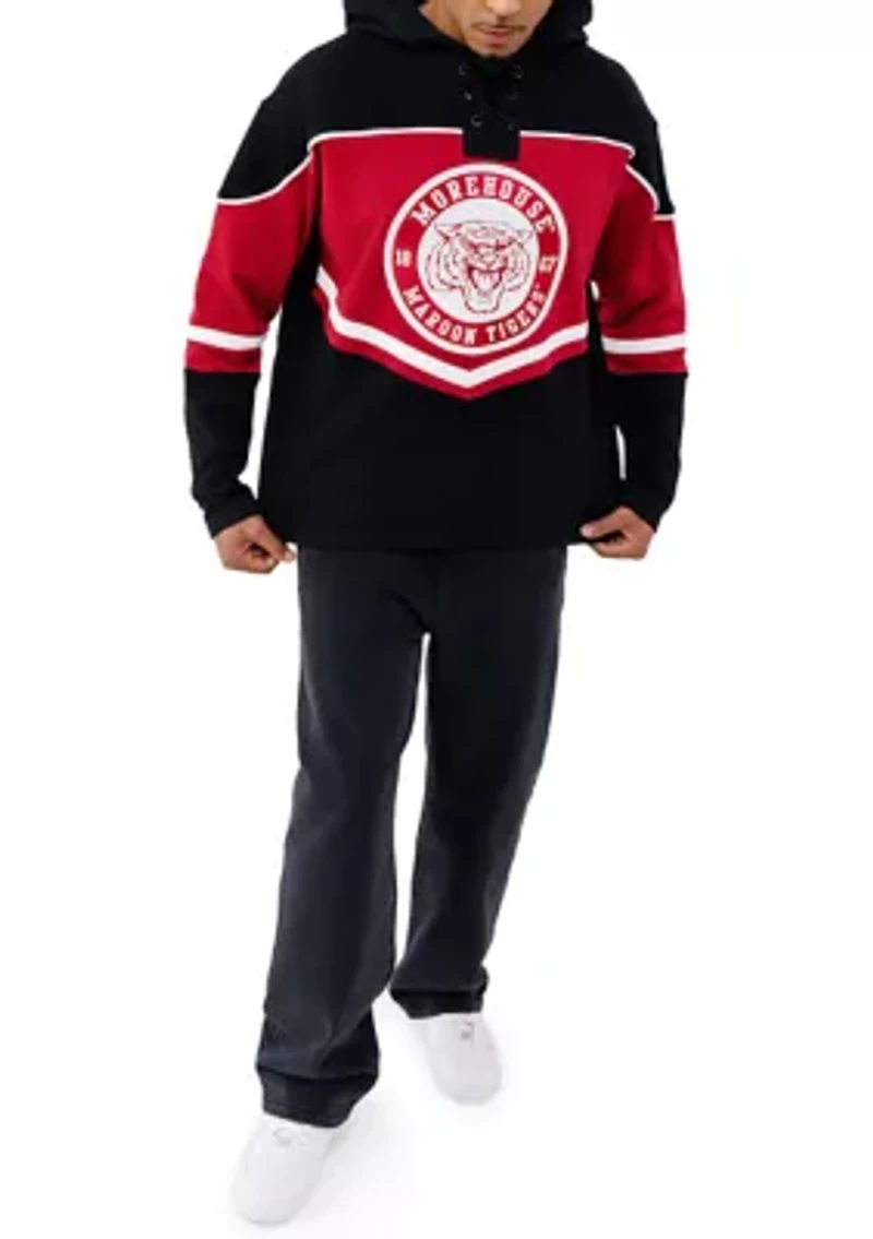 NCAA Morehouse Maroon Tigers Hooded Jersey