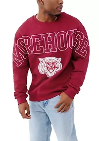 NCAA Morehouse Maroon Tigers Crew Sweatshirt