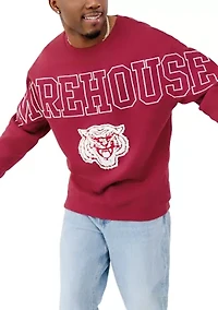NCAA Morehouse Maroon Tigers Crew Sweatshirt
