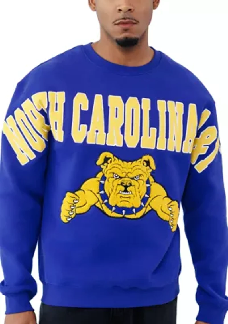 NCAA NC A&T Aggies Graphic Crew Sweatshirt