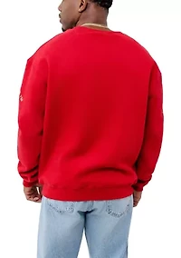 NCAA Tuskegee Golden Tigers Graphic Crew Sweatshirt