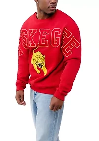 NCAA Tuskegee Golden Tigers Graphic Crew Sweatshirt