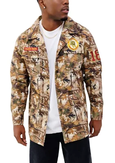 NCAA Tuskegee Golden Tigers Camo Field Jacket