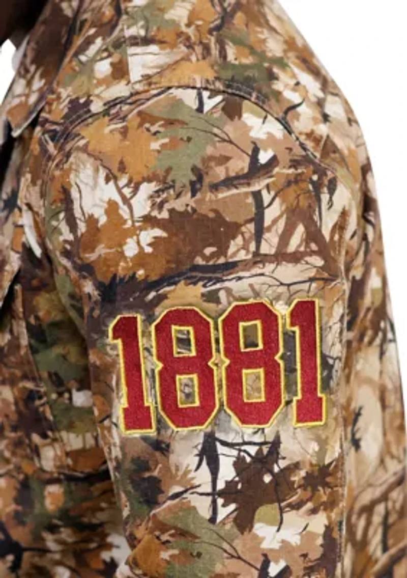 NCAA Tuskegee Golden Tigers Camo Field Jacket