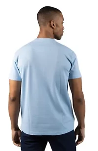 Crew Neck Henley T-Shirt