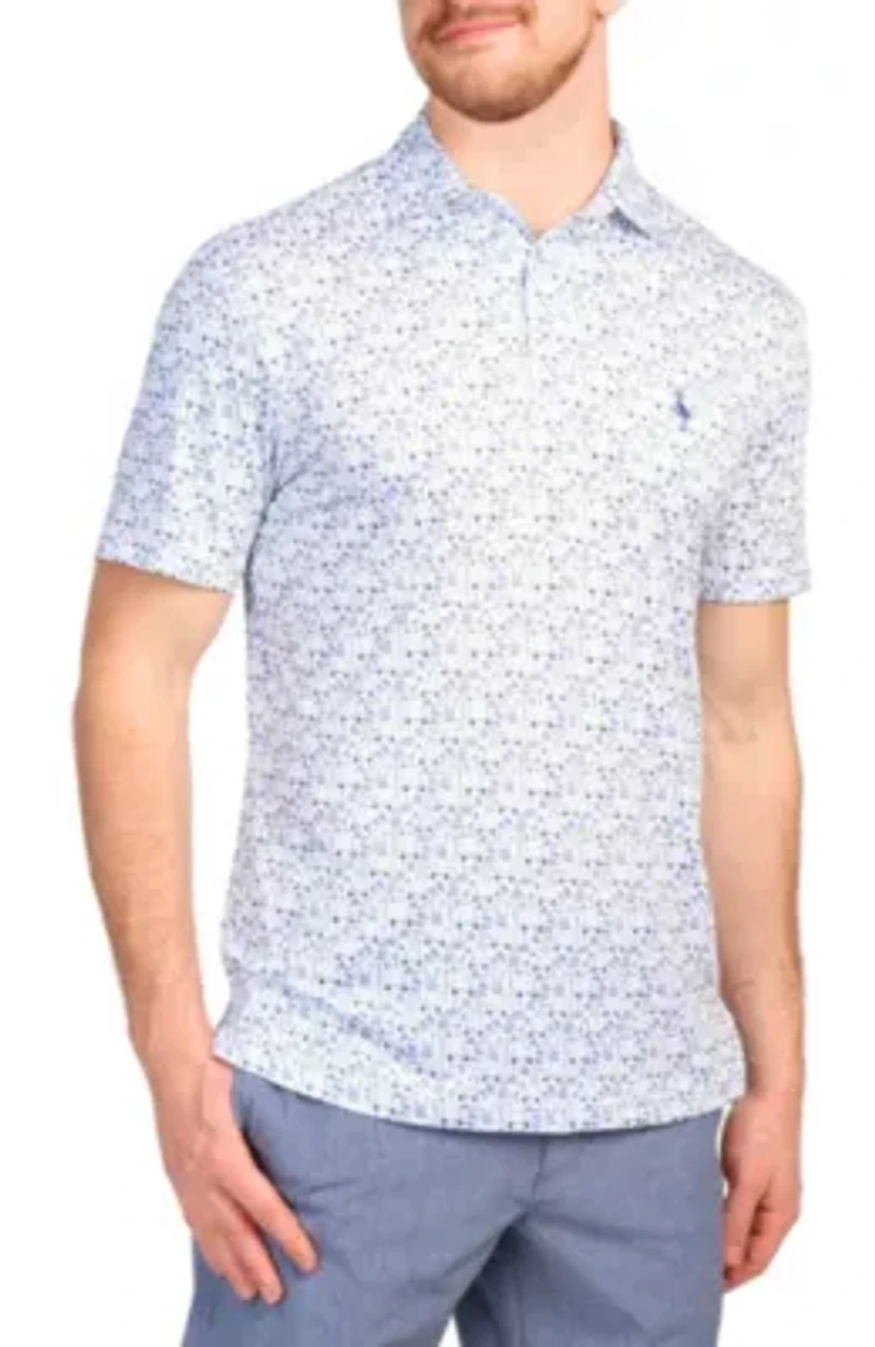 Hole-In-One Printed Performance Polo
