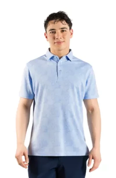 Distressed Floral Modal Polo