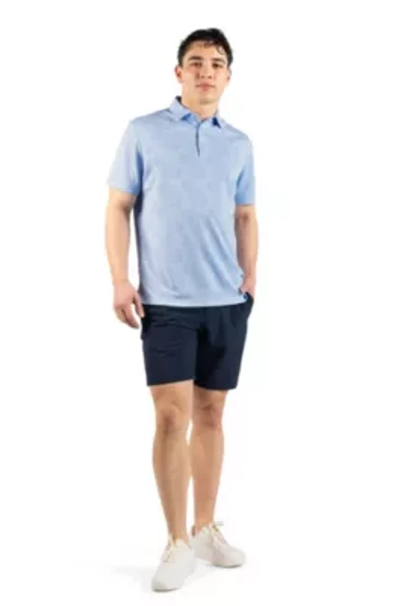 Distressed Floral Modal Polo