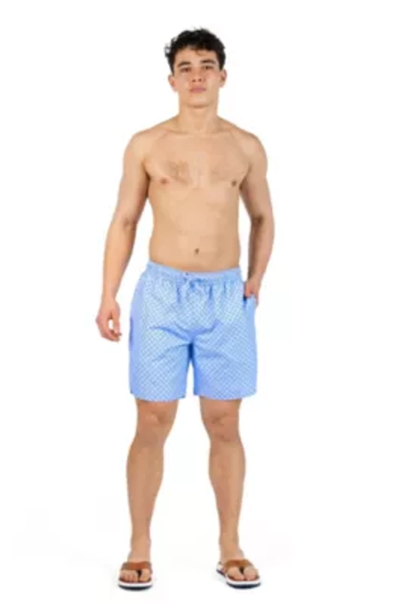 Anchors Printed Swim Shorts