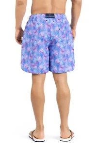 Brushstroke Printed Swim Shorts