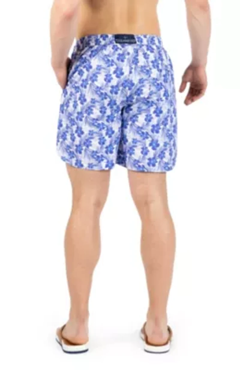 Hibiscus Printed Swim Shorts