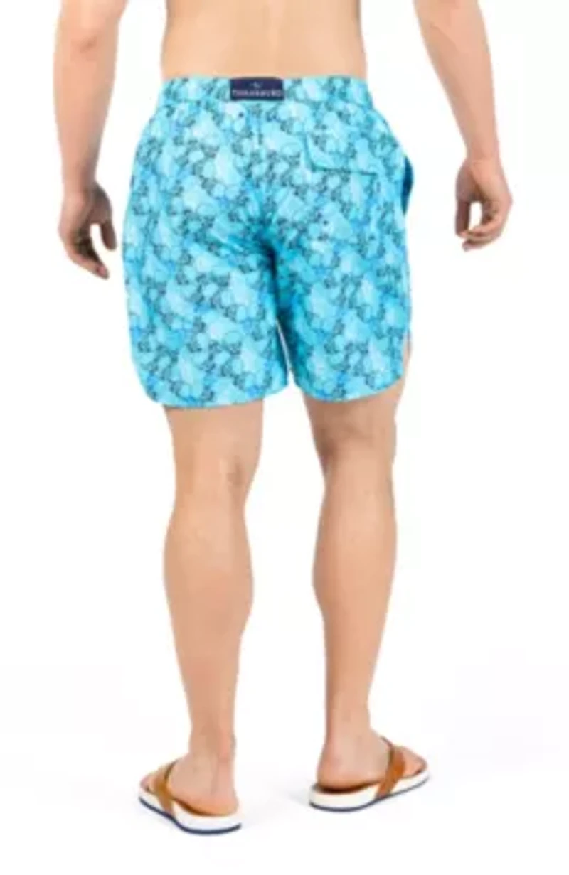 Skulls Printed Swim Shorts