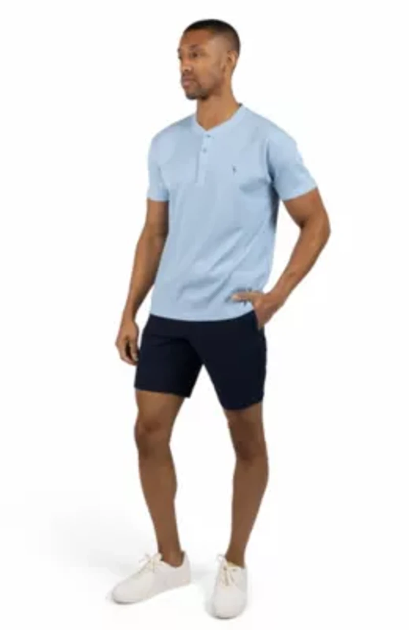 Solid Seersucker Short