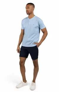 Solid Seersucker Short