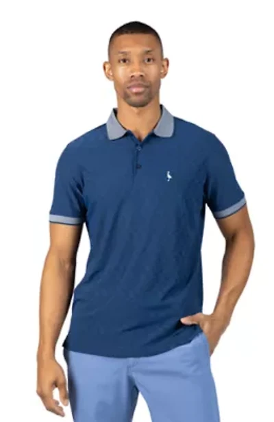 Tech Slub Textured Performance Polo