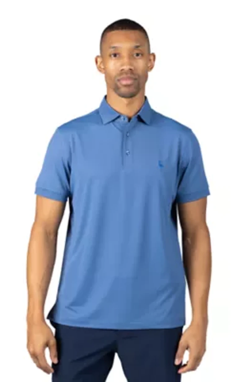Micro Perforated Performance Short Sleeve Polo