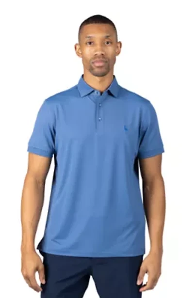 Micro Perforated Performance Short Sleeve Polo