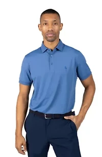 Micro Perforated Performance Short Sleeve Polo