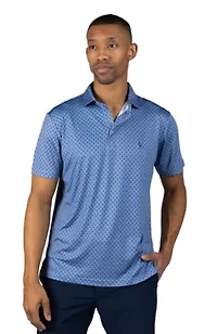 Byrds Printed Performance Polo