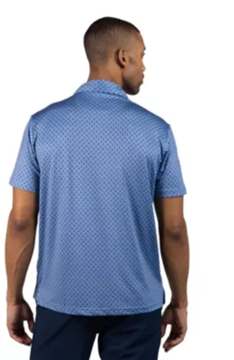 Byrds Printed Performance Polo