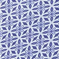 Geo Floral Printed Performance Polo