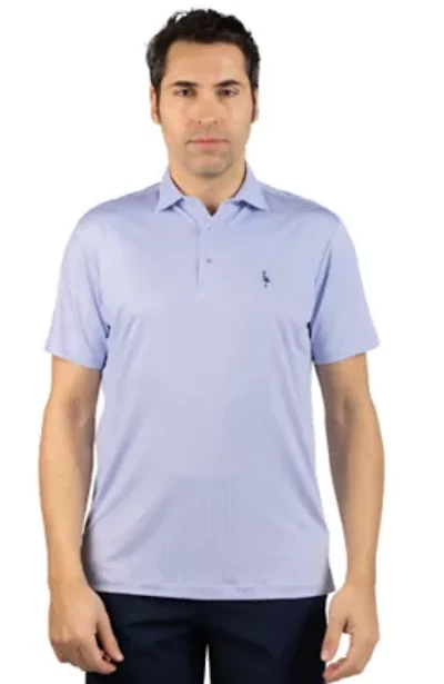 Multi Dots Printed Performance Polo