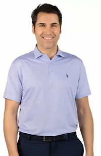 Multi Dots Printed Performance Polo