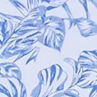 Distressed Tropical Printed Performance Polo