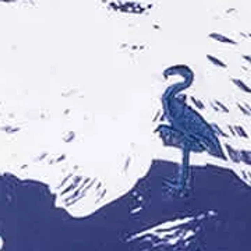 Tropical Stripe Floral Printed Performance Polo