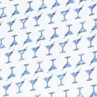 Martini Glasses Printed Performance Polo