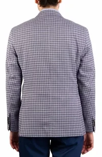 Melange Mini Plaid Sport Coat