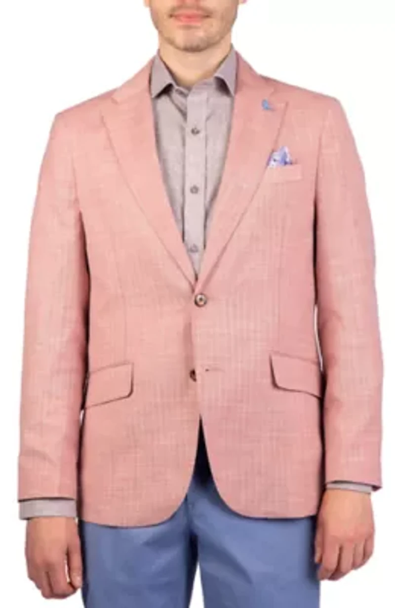 Solid Dobby Sport Coat