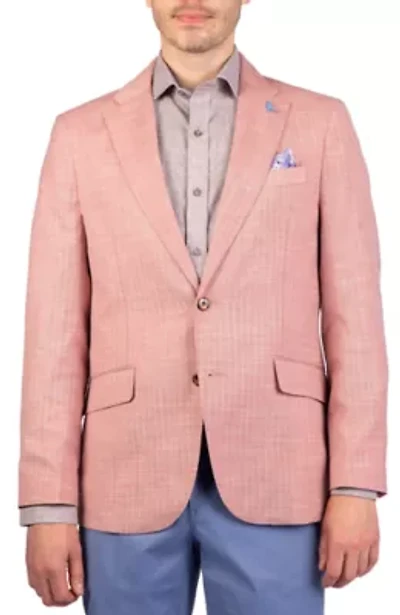 Solid Dobby Sport Coat