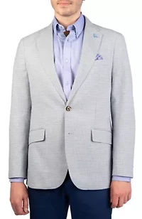 Melange Mini Check Sport Coat